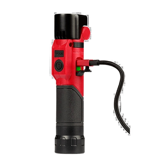 LINTERNA DE 500 LUMENES PIVOTANTE ANGULO RECTO - KIT BATERIA 3.0 Y CABLE USB