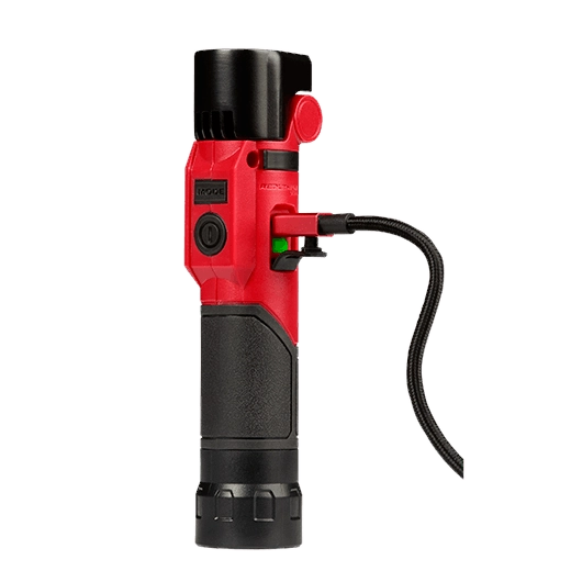 LINTERNA DE 500 LUMENES PIVOTANTE ANGULO RECTO - KIT BATERIA 3.0 Y CABLE USB