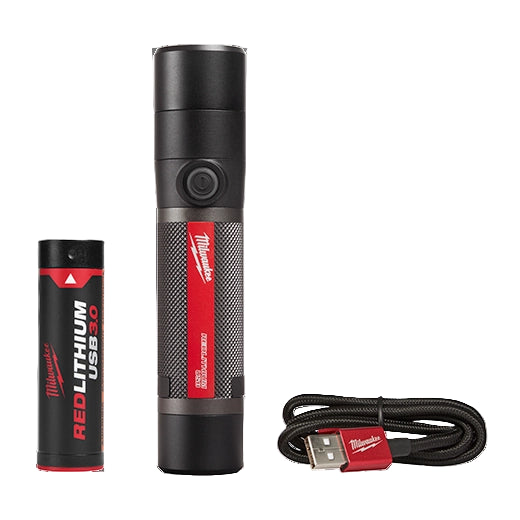 LINTERNA RECARGABLE DE 800 LUMENES USB