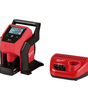 Inflador De Neum. Inalámbrico M12 + Bateria 4 Amp + Cargador