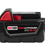 PAQUETE DE 2 BATERÍAS DE CAPACIDAD EXTENDIDA M18 REDLITHIUM XC 5.0