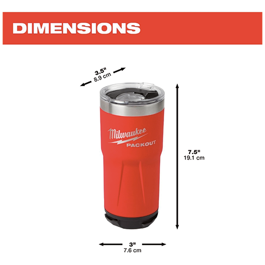 Vaso Milwaukee Negro 590 Ml