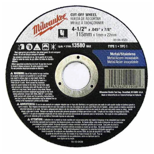 DISCO CUT-OFF 9" x 0.93" x 7/8"