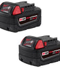PAQUETE DE 2 BATERÍAS DE CAPACIDAD EXTENDIDA M18 REDLITHIUM XC 5.0