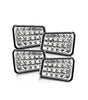 HEADLIGHTS 4X6 PACK 4 PCS