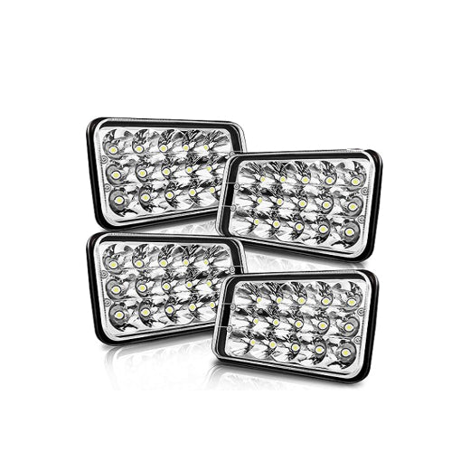 HEADLIGHTS 4X6 PACK 4 PCS