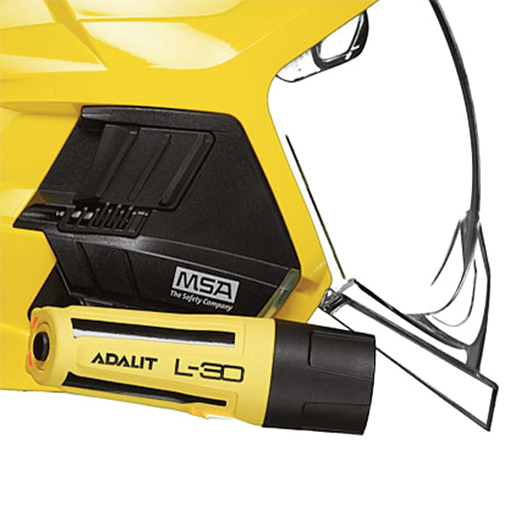 LINTERNA DE CASCO ADALIT L-30 CON BATERIA Y CARGADOR