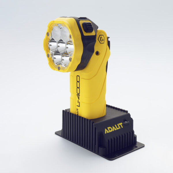 LINTERNA PIVOTANTE ADALIT L-4000 CON BATERIA Y CARGADOR