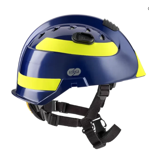 Casco SICOR EOM, ANTIPARRAS CON ELASTICO