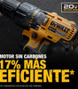TALADRO PERCUTOR 20V BRUSHLESS - TRANSICIÓN DCD776C2-B2 |   2 BATERÍAS DE 2.0AH + CARGADOR + MALETA DE TRASLADO