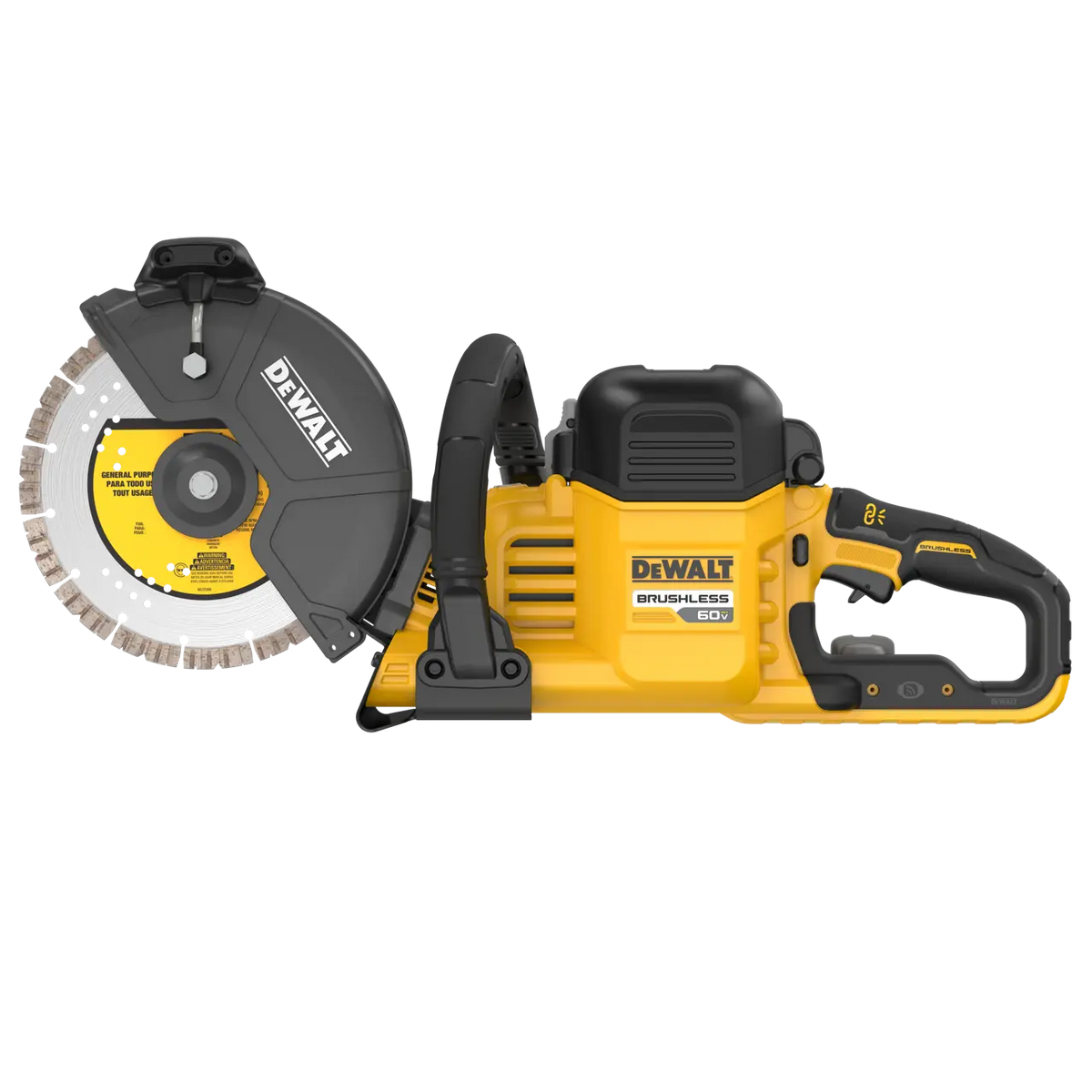 AMOLADORA 9¨ | SIERRA DE CORTE PARA CONCRETO Y METAL 9" 60V MAX BRUSHLESS