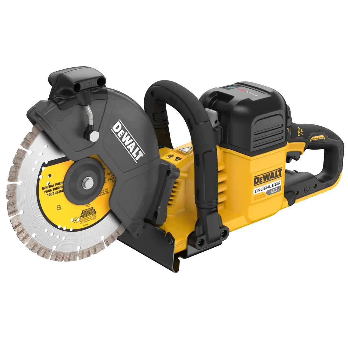 AMOLADORA 9¨ | SIERRA DE CORTE PARA CONCRETO Y METAL 9" 60V MAX BRUSHLESS