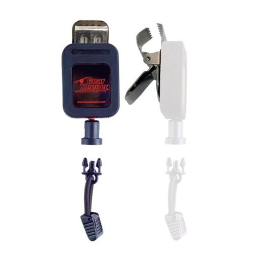 PEQUEÑO RETRACTOR PARA MICROFONO DE RADIO - MONTAJE CLIP COCODRILO