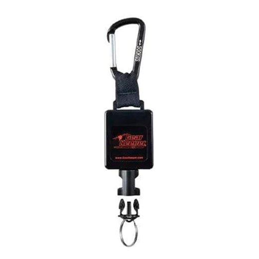 RETRACTOR LINTERNA FLASHLIGHT - MOSQUETÓN