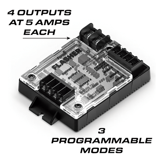 Intermitente De Cuatro Canales 4x Flasher
