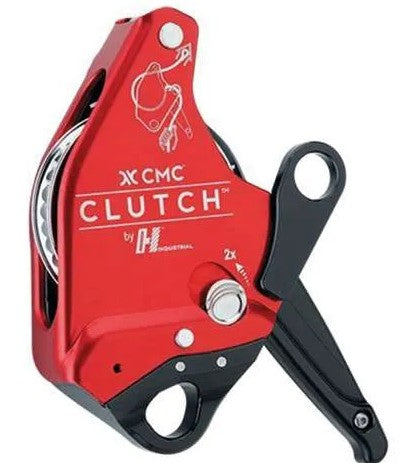 DESCENDEDOR MULTIFUNCIONAL NFPA CLUTCH 13 MM ROJO CMC