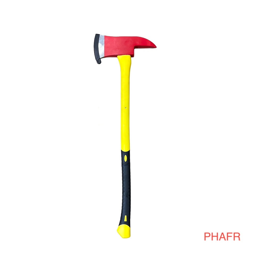 HACHA CON PICO DE 91/36 CM DE 6 LB CON MANGO DE FIBRA DE VIDRIO