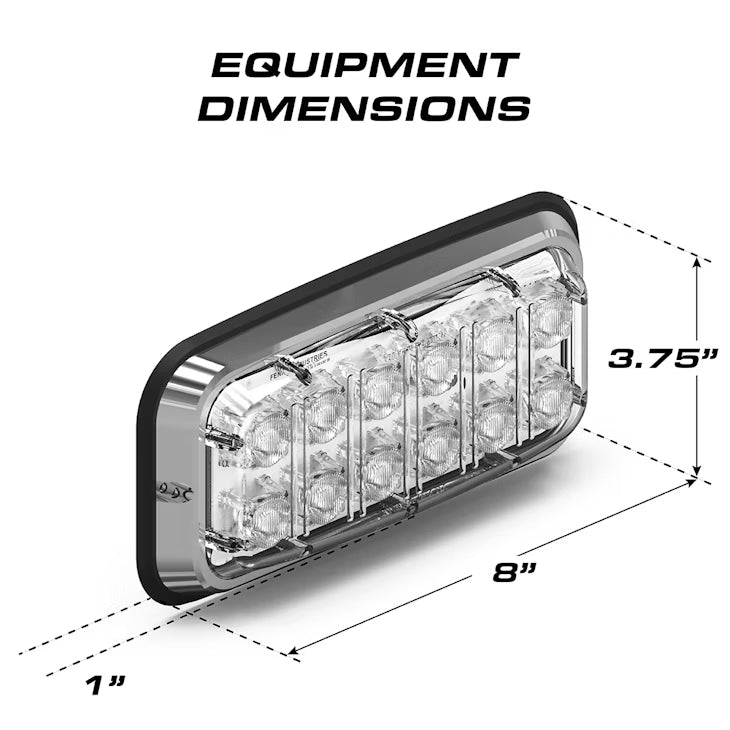 LUZ PERIMETRAL SPOT LUX 6"X 4"