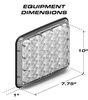 LUZ PERIMETRAL SPOT LUX 9"X 7"