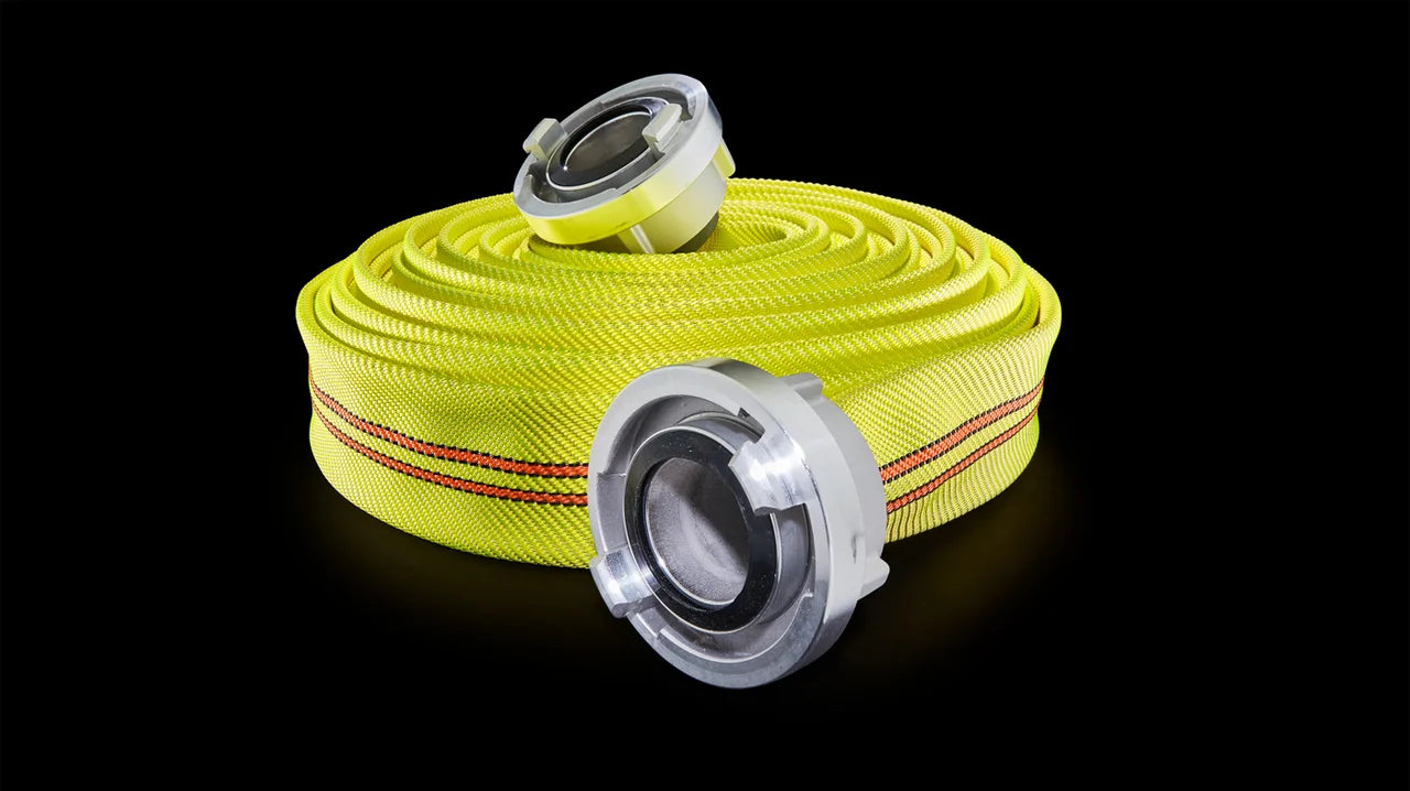 MANGUERA TITAN COMBAT NEON 45 MM 15 METROS