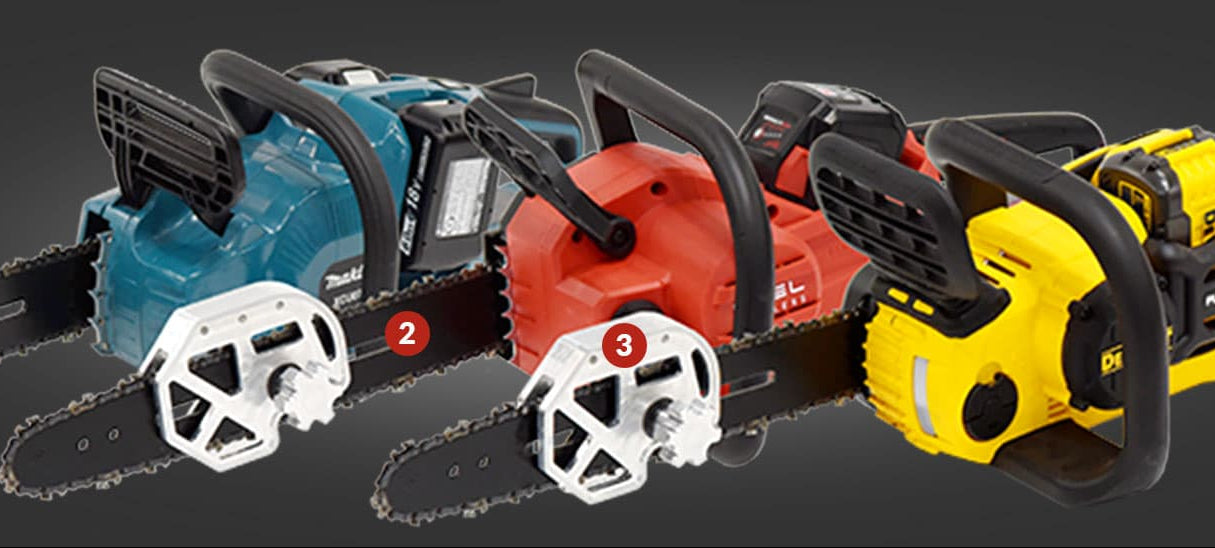 KIT CONVERSION MOTOSIERRA DE 20" A BATERIA PARA VENTILACION